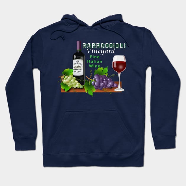 Nicaragua Rappaccioli Vineyard Italian Wine Hoodie by hispanicworld